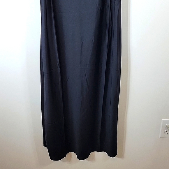 J. Crew Marco Slip Dress Satin Elegant Adjustable Straps Black Sz 14 NWT - Picture 6 of 6